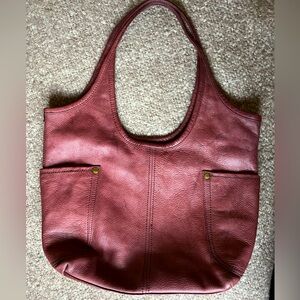 Frye purse with side pockets